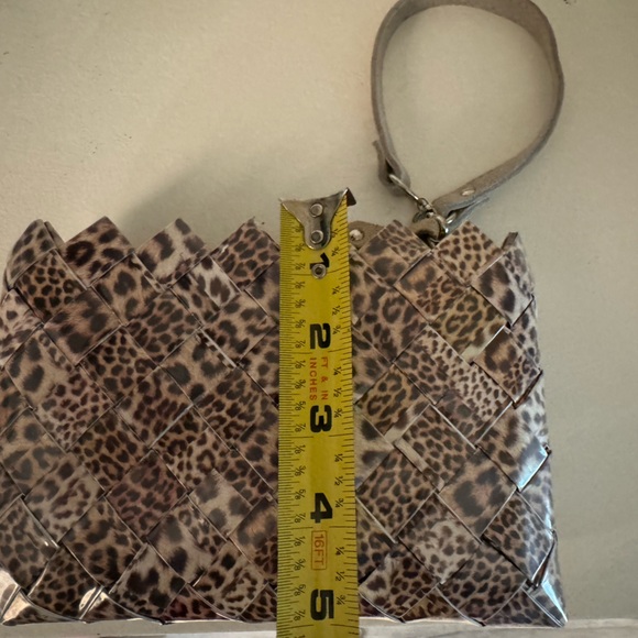 Nahui Ollin Leopard Print Wristlet - Picture 6 of 6